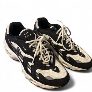 Nike Air Max 96 II White Black DH4756-100 Mens 10.5 Running Shoes Retro